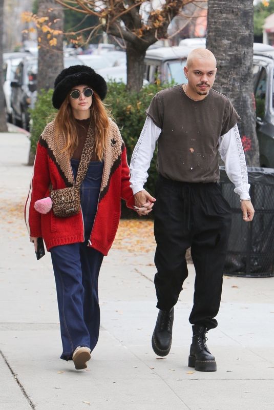 ASHLEE SIMPSON and Evan Ross Out Shopping in Studio City 12/27/2022