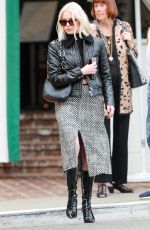 ASHLEY BENSON Arrives at San Vicente Bungalows in West Hollywood 12/17/2022