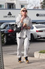 ASHLEY BENSON Heading to a Nails Salon in Los Angeles 12/16/2022