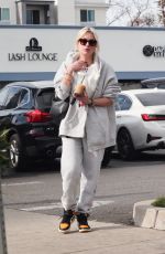 ASHLEY BENSON Heading to a Nails Salon in Los Angeles 12/16/2022