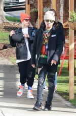 ASHLEY BENSON Out for Lunch with Friends in Los Angeles 12/12/2022