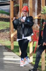 ASHLEY BENSON Out for Lunch with Friends in Los Angeles 12/12/2022