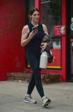 ASHLEY GREENE Leaves a Gym in Los Angeles 12/27/2022