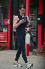 ASHLEY GREENE Leaves a Gym in Los Angeles 12/27/2022