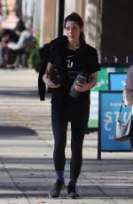 ASHLEY GREENE Leaves Training Mate Gym in Studio City 12/20/2022