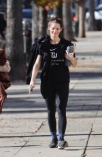 ASHLEY GREENE Leaves Training Mate Gym in Studio City 12/20/2022