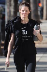ASHLEY GREENE Leaves Training Mate Gym in Studio City 12/20/2022