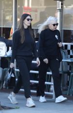 ASHLEY GREENE Out with Her Mom in Studio City 12/24/2022