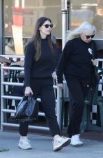ASHLEY GREENE Out with Her Mom in Studio City 12/24/2022