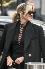 ASHLEY ROBERTS Leaves Global Studios in London 12/05/2022