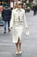 ASHLEY ROBERTS Leaves Global Studios in London 12/09/2022