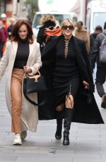 ASHLEY ROBERTS Leaves Heart Breakfast Radio Studios in London 12/05/2022
