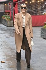 ASHLEY ROBERTS Leaves Heart FM Breakfast Show in London 12/02/2022