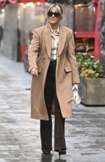 ASHLEY ROBERTS Leaves Heart FM Breakfast Show in London 12/02/2022