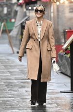ASHLEY ROBERTS Leaves Heart FM Breakfast Show in London 12/02/2022