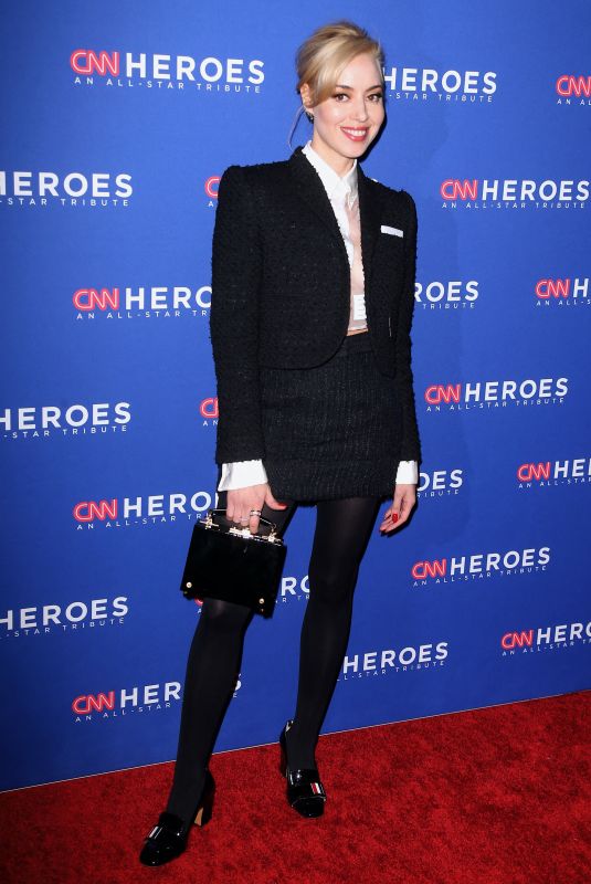 AUBREY PLAZA at CNN Heroes All Star Tributes iin New York 12/11/2022