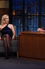 AUBREY PLAZA at Late Night with Seth Meyers 12/12/2022