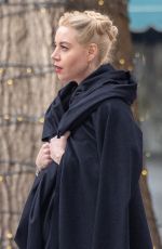 AUBREY PLAZA on the Set of Megalopolis in Atlanta 12/19/2022