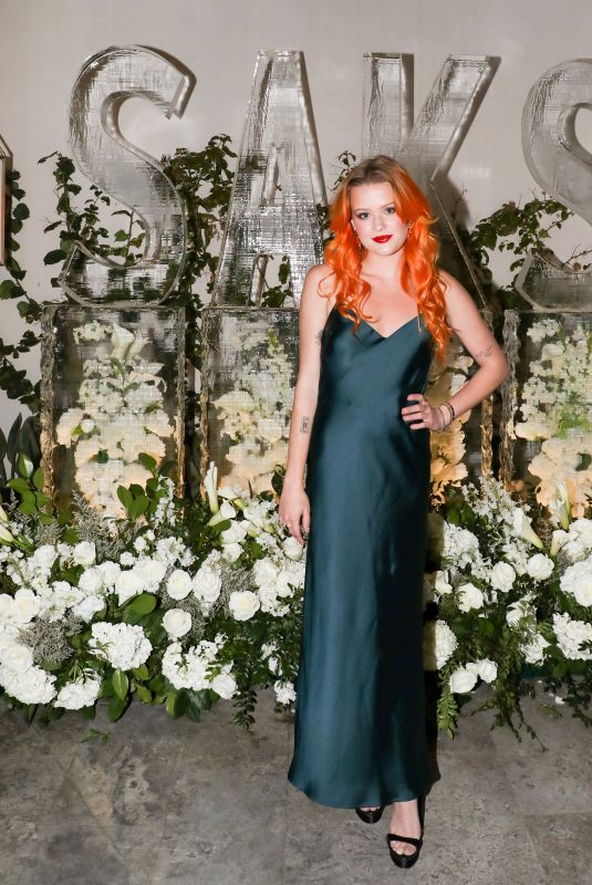 AVA PHILLIPPE at Saks Hosts Dinner Party at Caviar Kaspia in Los Angeles 12/07/2022