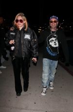 AVRIL LAVIGNE and Modsun Night Out in West Hollywood 12/19/2022