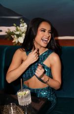 BECKY G at Patron Art Basel Dinner in Miami 12/03/2022