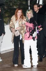 BELLA and DANI THORNE Night Out in Los Angeles 12/06/2022