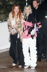 BELLA and DANI THORNE Night Out in Los Angeles 12/06/2022