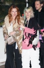 BELLA and DANI THORNE Night Out in Los Angeles 12/06/2022