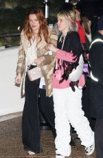 BELLA and DANI THORNE Night Out in Los Angeles 12/06/2022