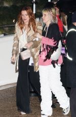BELLA and DANI THORNE Night Out in Los Angeles 12/06/2022