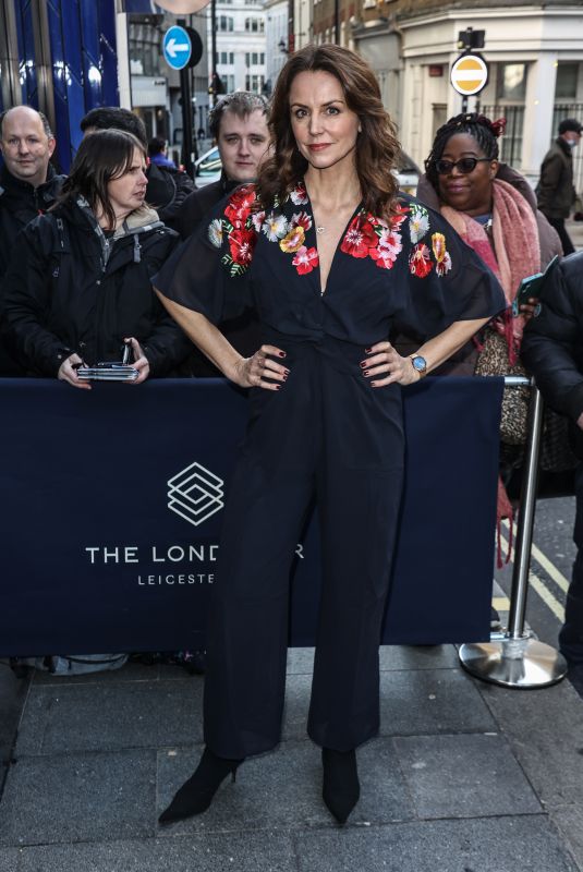 BEVERLEY TURNER Arrives at Tric Christmas Lunch 2022 in London 12/06/2022