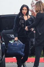 BRE TIESI on the Set of Selling Sunset in West Hollywood 12/06/2022