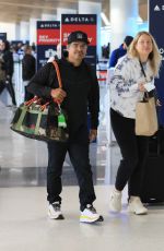 BRIE SHAFFER at LAX Airport in Los Angeles 12/02/2022