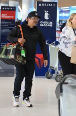 BRIE SHAFFER at LAX Airport in Los Angeles 12/02/2022