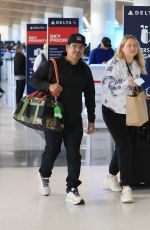 BRIE SHAFFER at LAX Airport in Los Angeles 12/02/2022