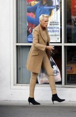 BRIGITTE NIELSEN Out Shopping in Los Angeles 12/01/2022