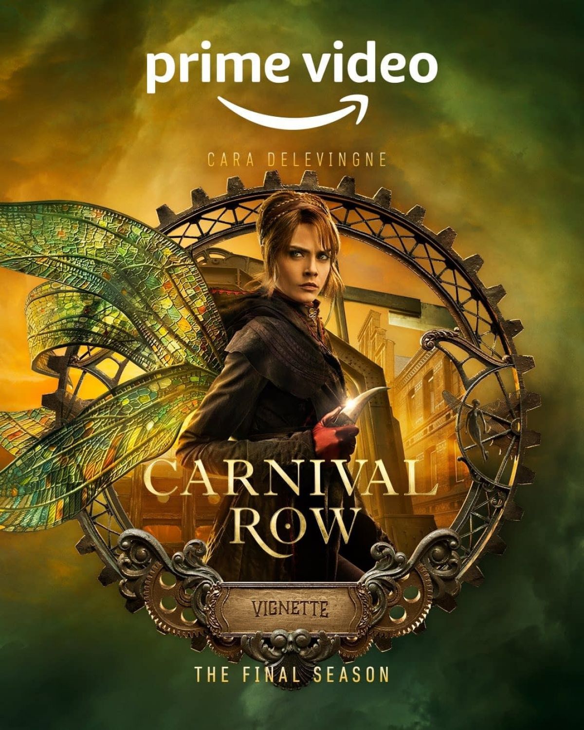 CARA DELEVINGNE – Carnival Row, Final Season Poster – HawtCelebs