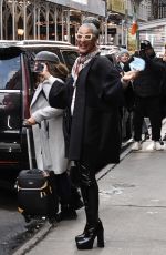 CARLA HALL Leaves Good Morning America in New York 12/112/2022