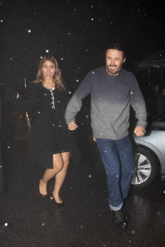 CAYLEE COWAN and Casey Affleck Leaves Seth MacFarlane