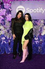 CHARLI XCX at Spotify Hosts 2022 Wrapped Playground Event Goya Studios in Los Angeles 12/01/2022