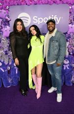 CHARLI XCX at Spotify Hosts 2022 Wrapped Playground Event Goya Studios in Los Angeles 12/01/2022