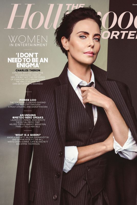 CHARLIZE THERON in The Hollywood Reporter, December 2022