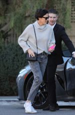 CHARLIZE THERON Leaves Bangalo in Los Angeles 12/12/2022