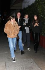 CHARLOTTE LAWRENCE Out with Friends at Giorgio Bin Santa Monica 12/22/2022