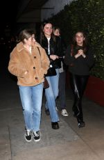 CHARLOTTE LAWRENCE Out with Friends at Giorgio Bin Santa Monica 12/22/2022