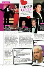 CHER in Us Weekly Magazine, November 2022