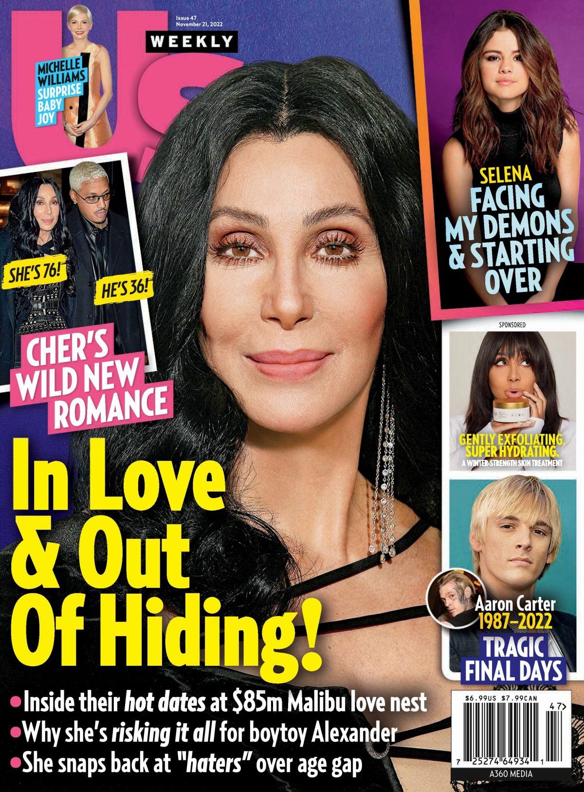 CHER in Us Weekly Magazine, November 2022 – HawtCelebs