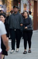 CHLOE BAILEY Out for Christmas Shopping in Beverly Hills 12/24/2022