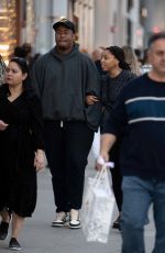 CHLOE BAILEY Out for Christmas Shopping in Beverly Hills 12/24/2022