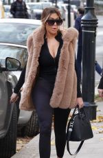 CHLOE FERRY Out with Her Mother Liz in London 12/21/2022